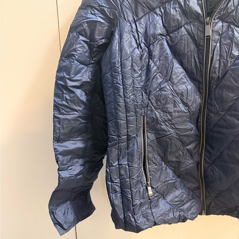 Bcbgeneration Navy Quilted Jacket - image 5